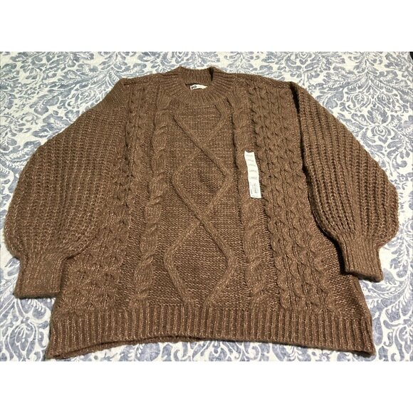 So Good For Life Brown Sweater- Size Large - Picture 1 of 2